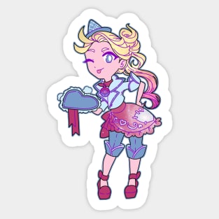 Magical Waitress Sticker